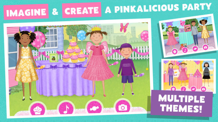 Pinkalicious Party screenshot game