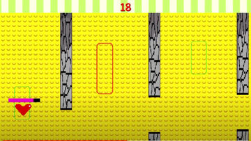 Heart vs HP Game Screenshot