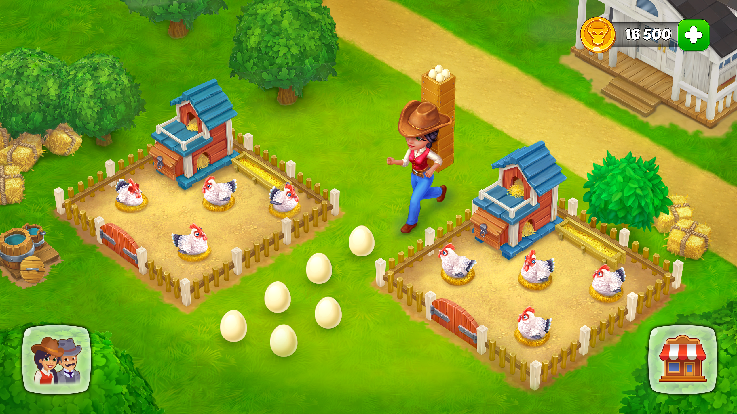 Wild West: Farm Town Simulator Game Screenshot