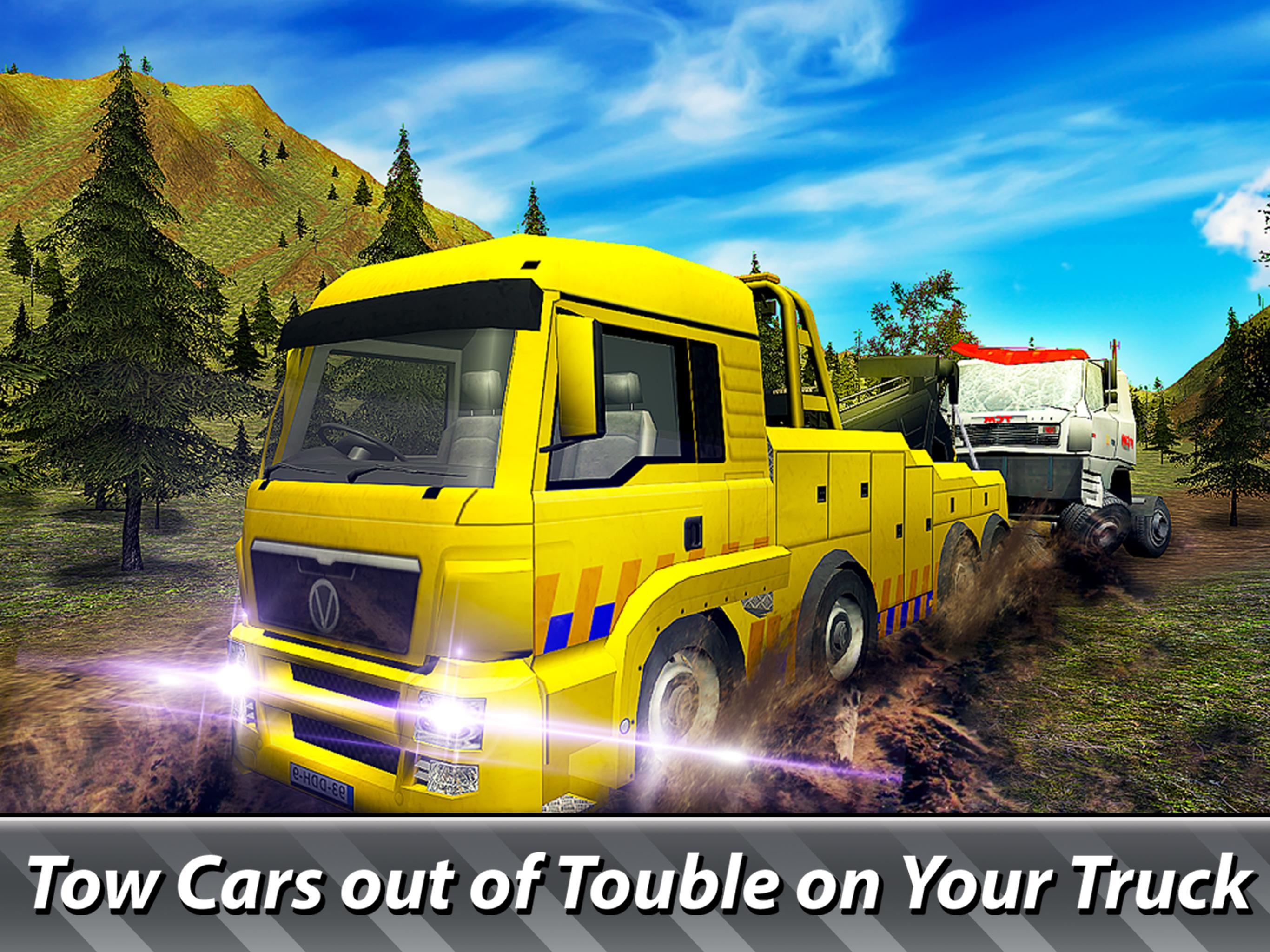 Tow Truck Emergency Simulator: Game Screenshot