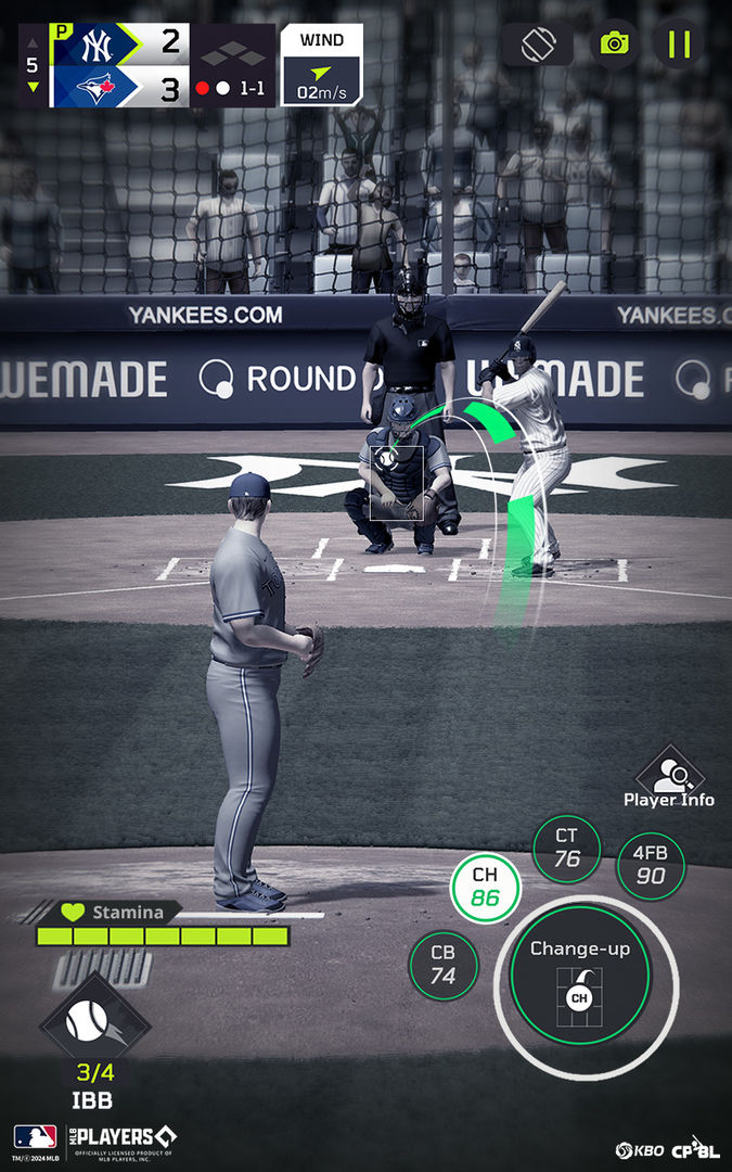 Screenshot of Fantastic Baseball