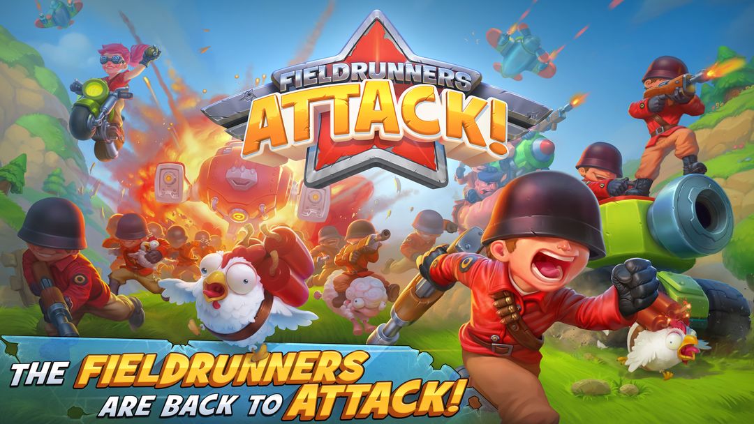 Fieldrunners Attack! ภาพหน้าจอเกม