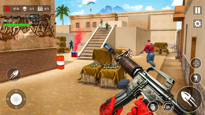 Jogos de armas de tiro de comando 3D versão móvel andróide iOS apk baixar  gratuitamente-TapTap