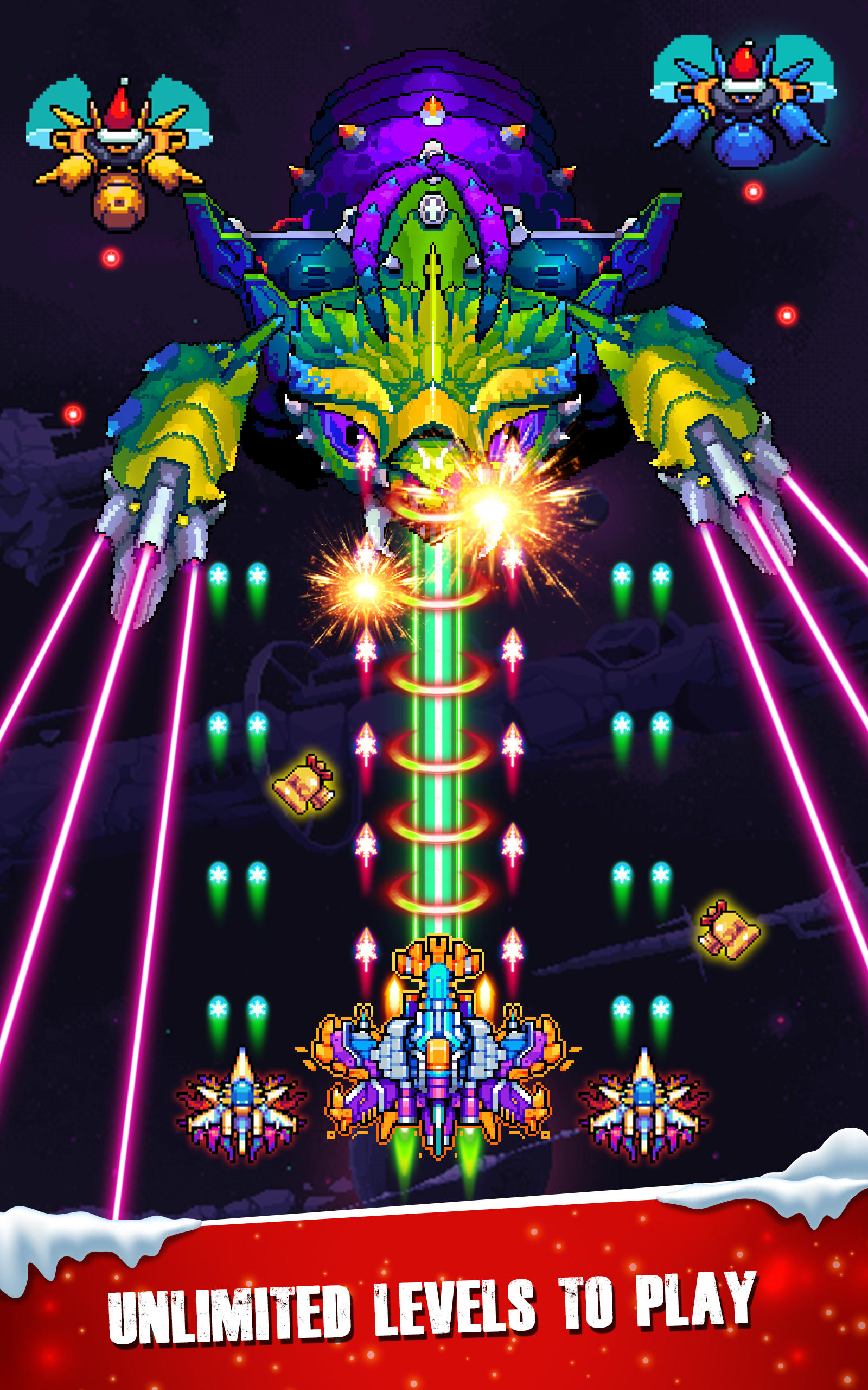 Falcon Squad: Classic Arcade Game Screenshot