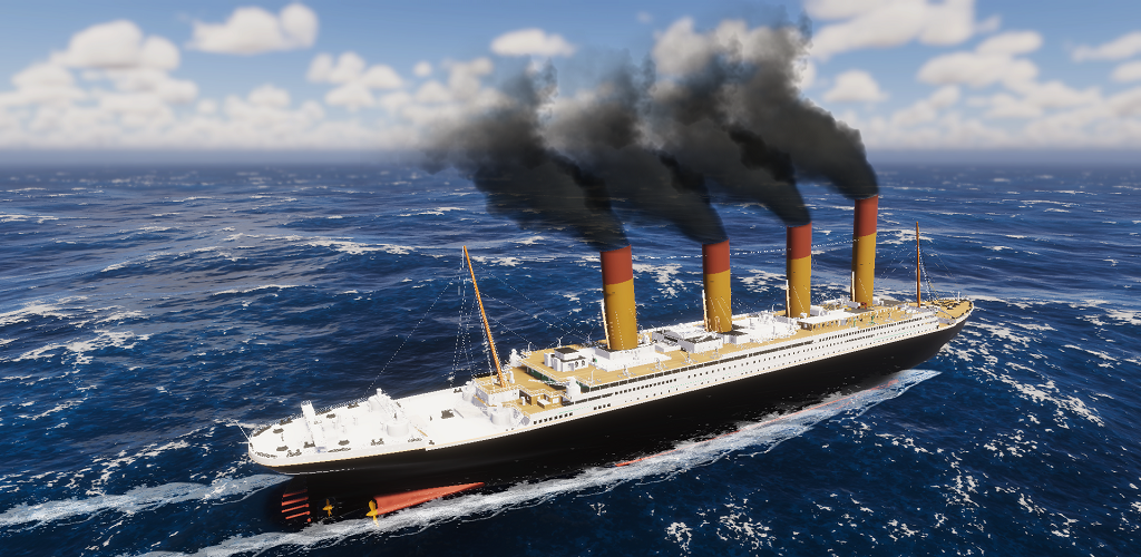 Banner of Titanic Ship Games Simulator 