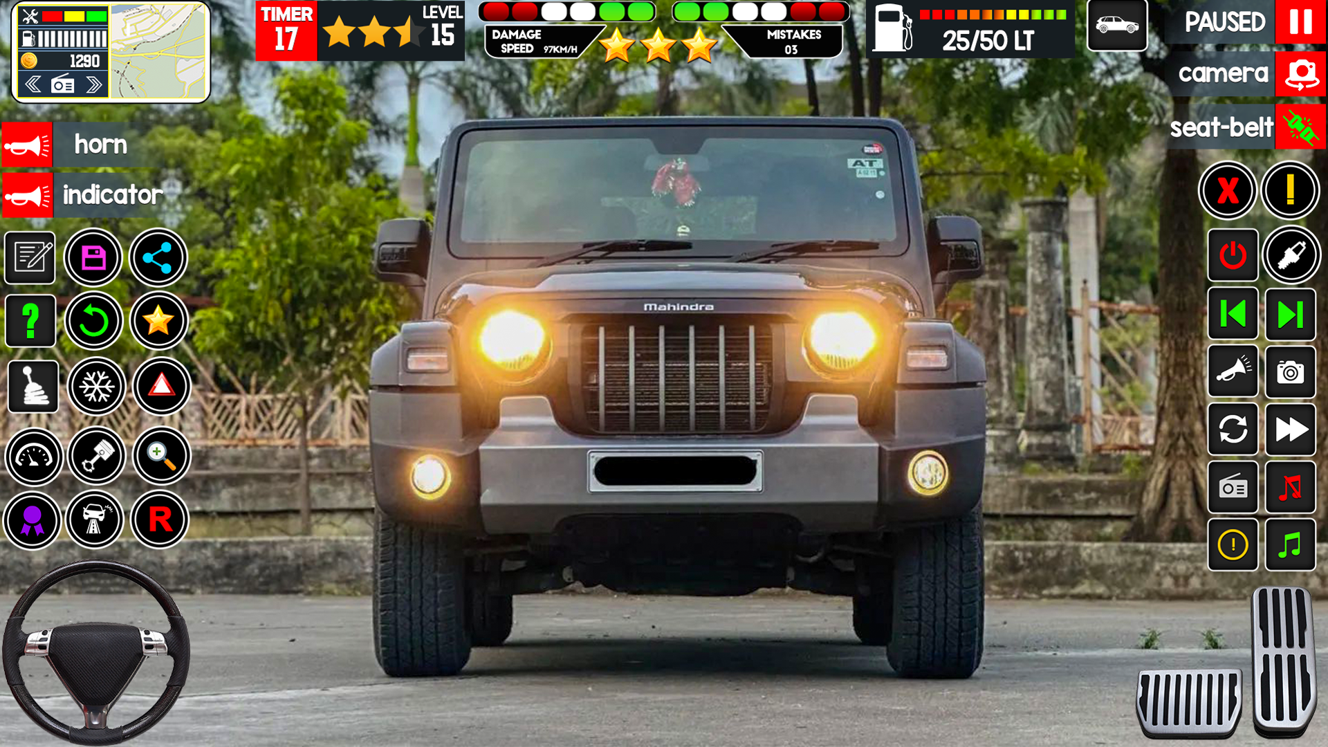 US Jeep Driving Simulator 3D ภาพหน้าจอเกม