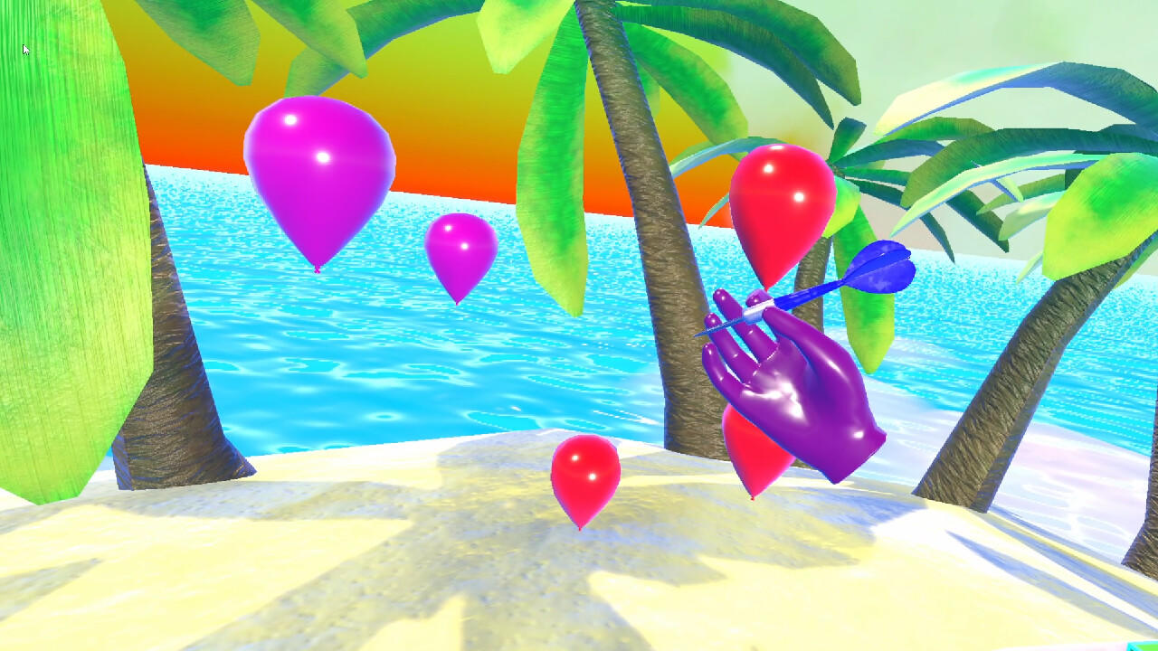 I Hate Balloons VR Game Screenshot