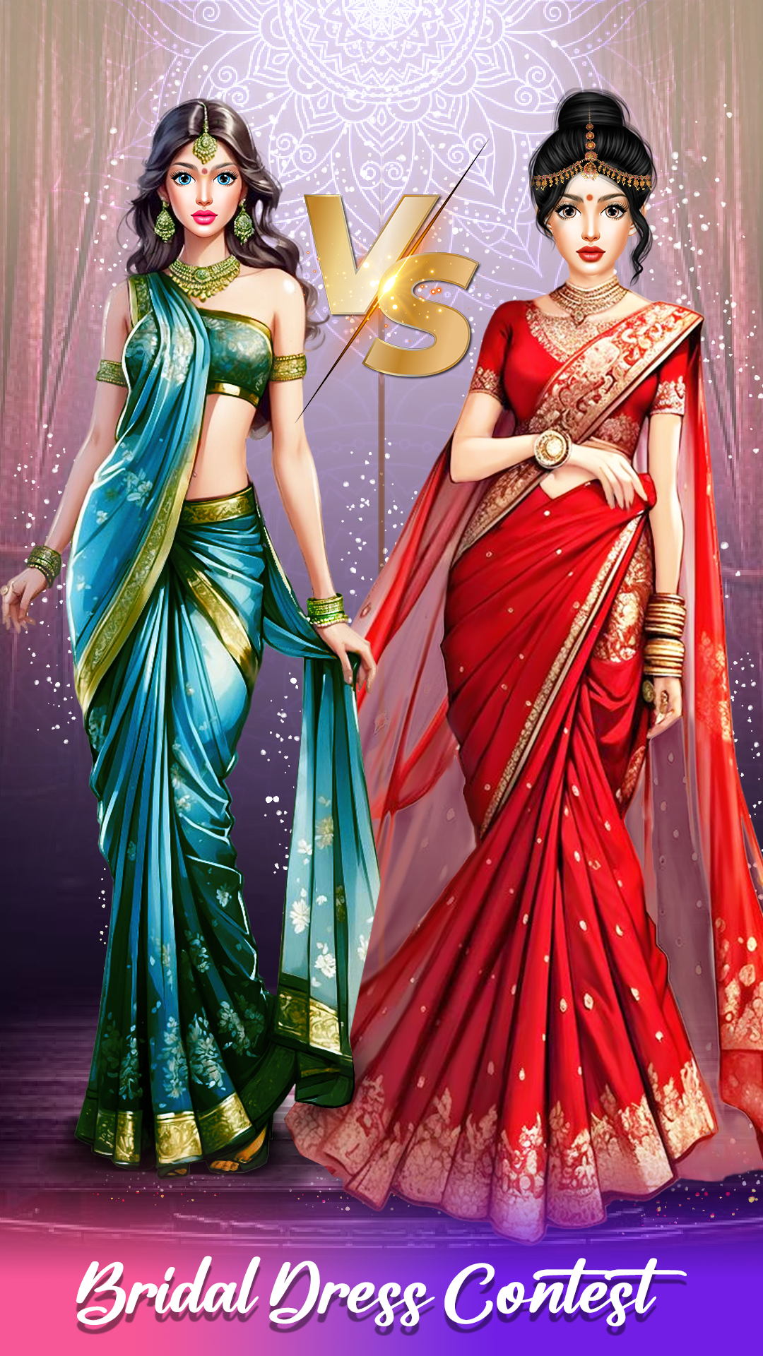 Indian Fashion Makeup Dress up Game Screenshot