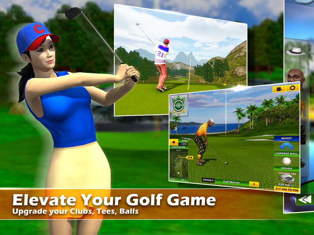 Golden Tee Golf: Online Games ภาพหน้าจอเกม