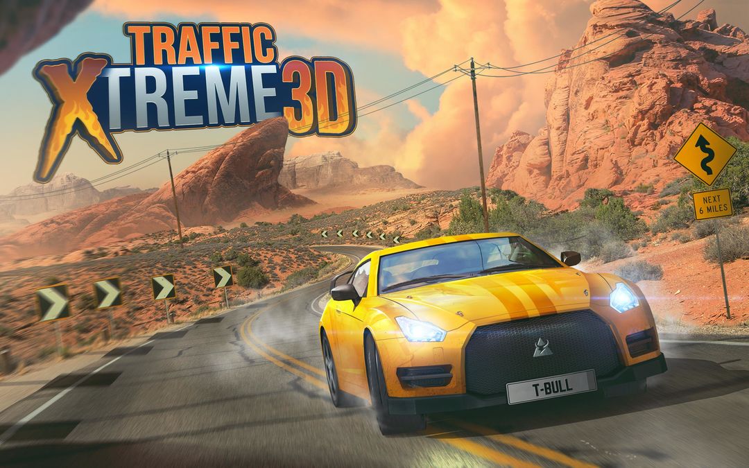 Traffic Xtreme 3D: Fast Car Racing & Highway Speed 게임 스크린 샷