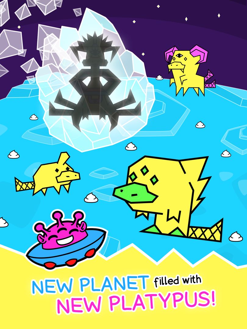 Platypus Evolution: Merge Game ภาพหน้าจอเกม