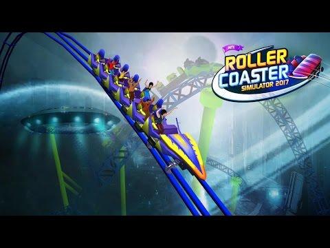 Screenshot of the video of Roller Coaster Simulator 2020
