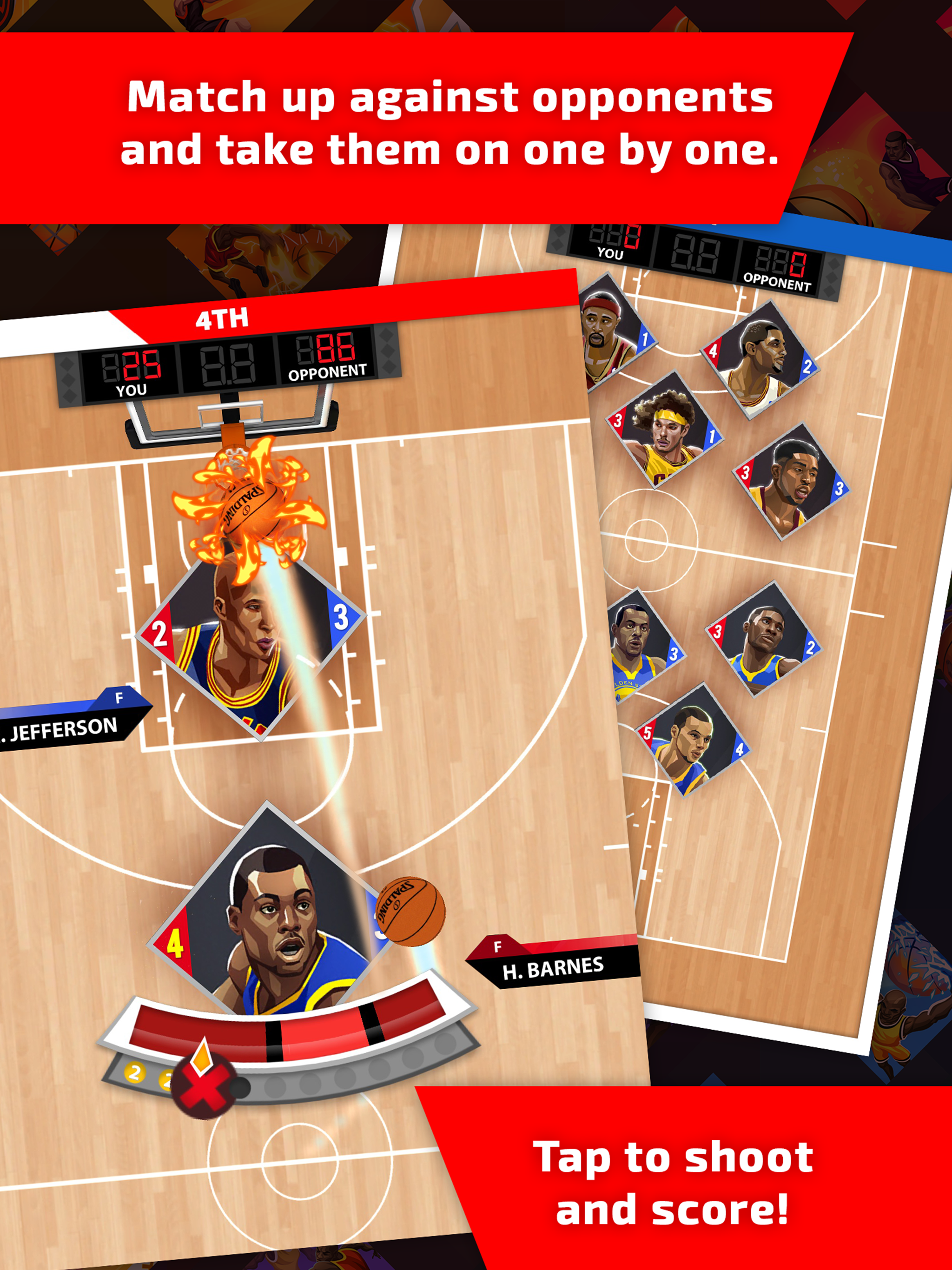 Cuplikan Layar Game NBA Breakaway