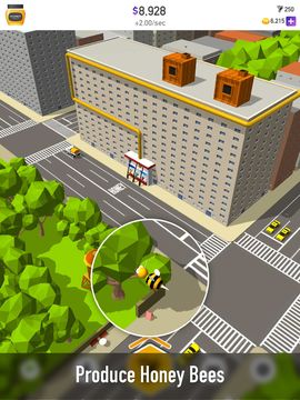 Cuplikan Layar Game HoneyBee Planet - Tap Tap Bees