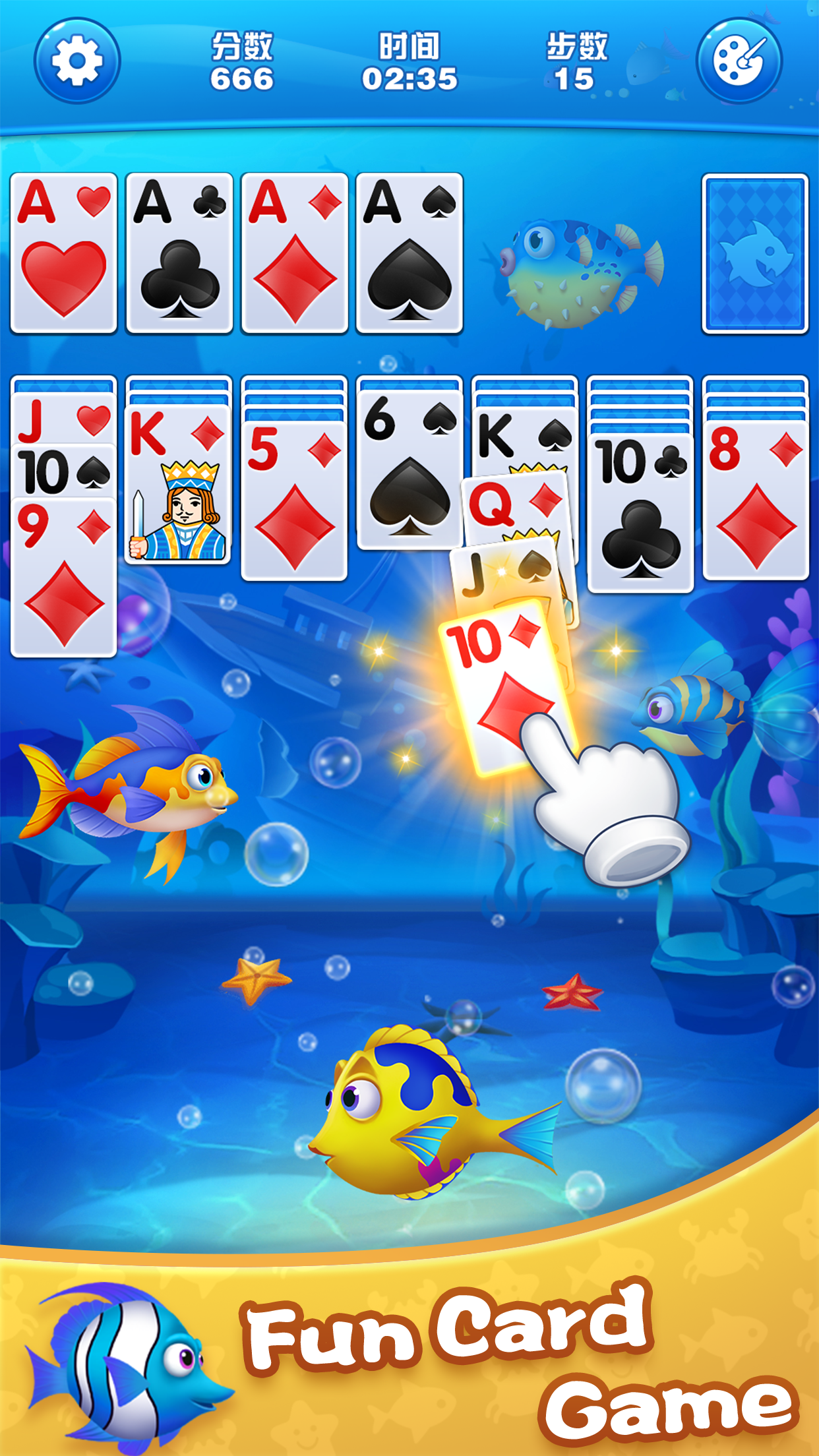 Solitaire Fish Klondike for Android/iOS - TapTap