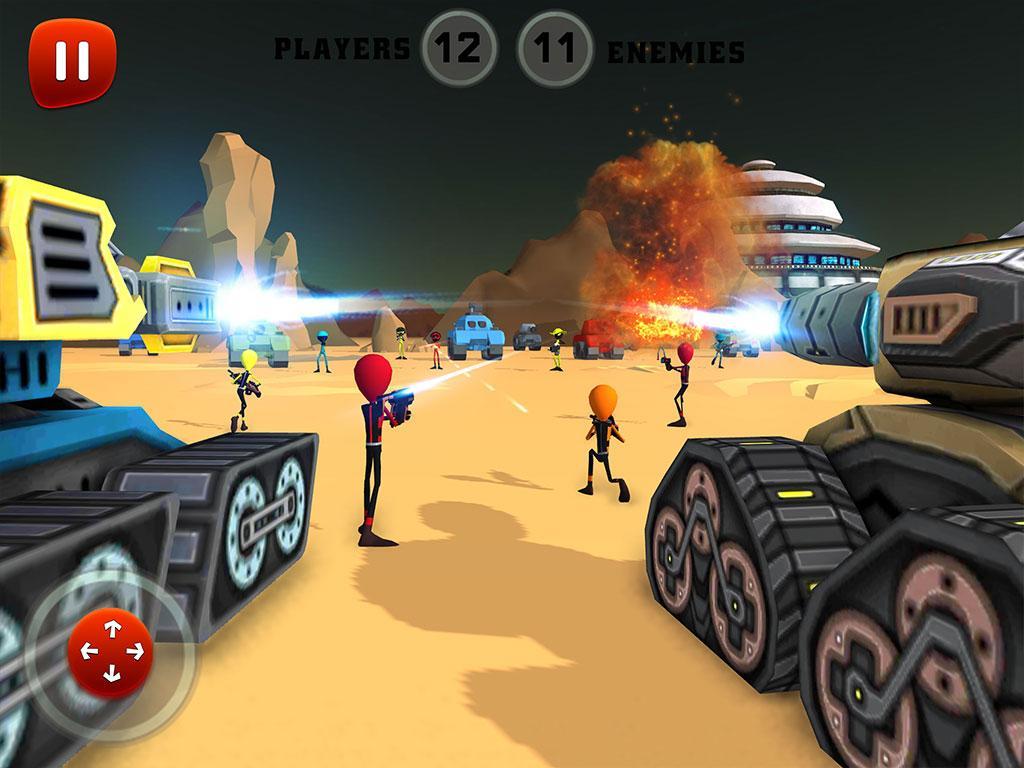 Creepy Aliens Battle Simulator 3D ภาพหน้าจอเกม