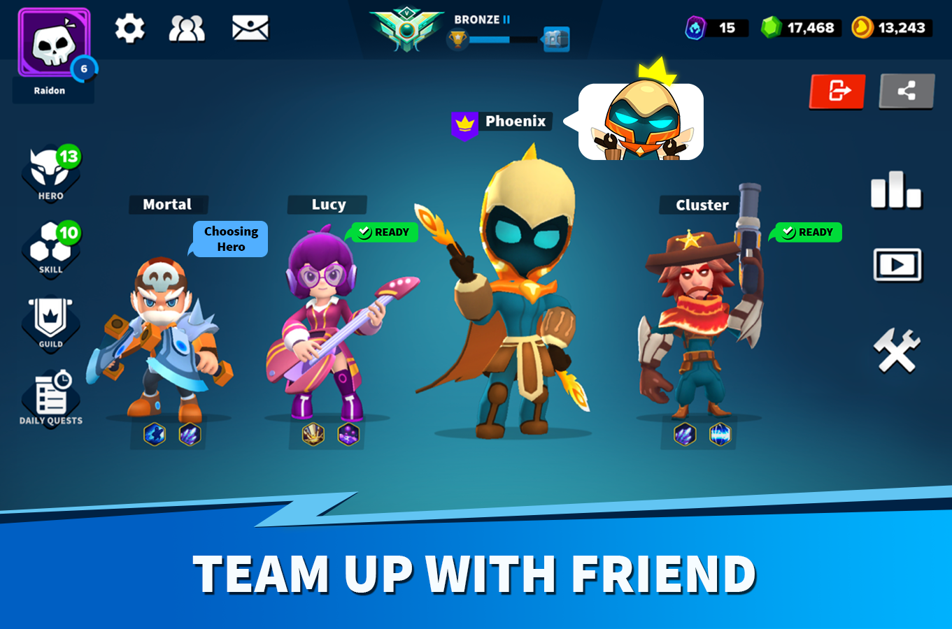 Heroes Strike - Battle Royale Game Screenshot