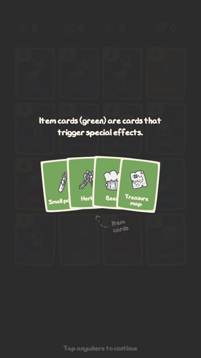 Endless Cards Game Screenshot