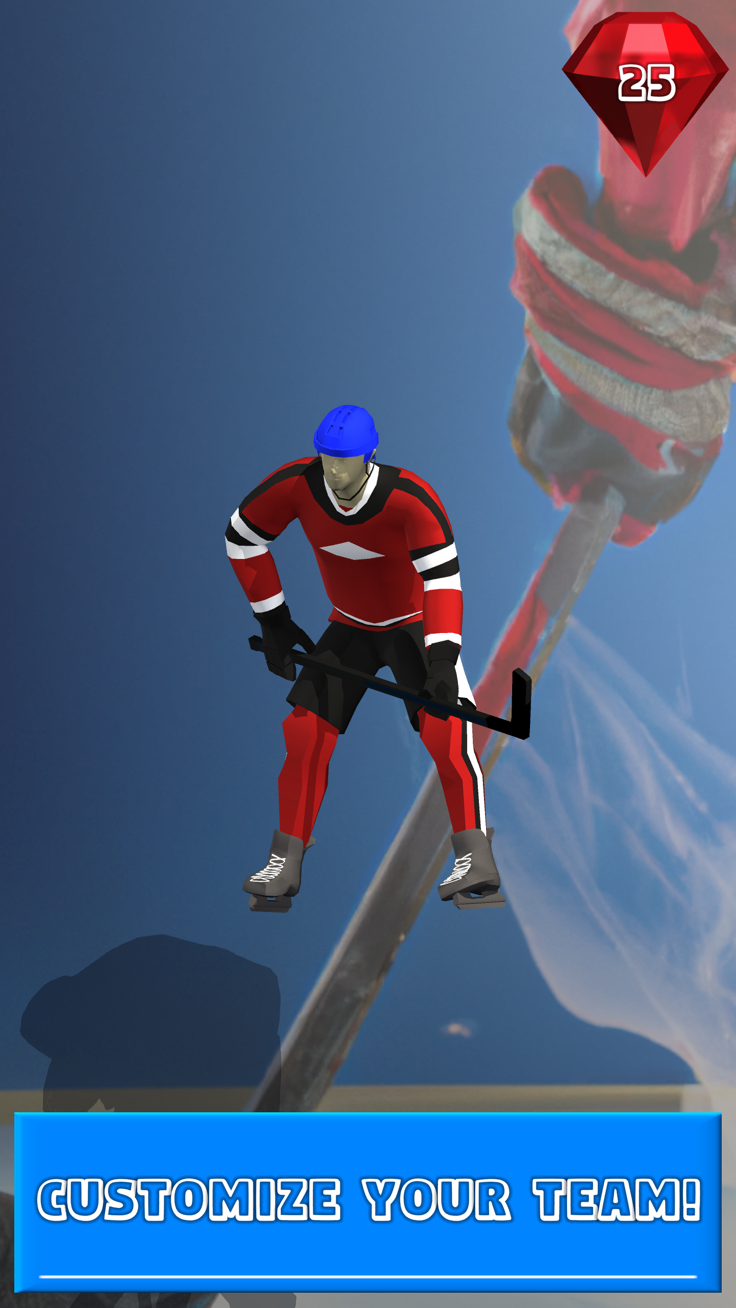 Screenshot of Top-Down Touch Hockey PVP