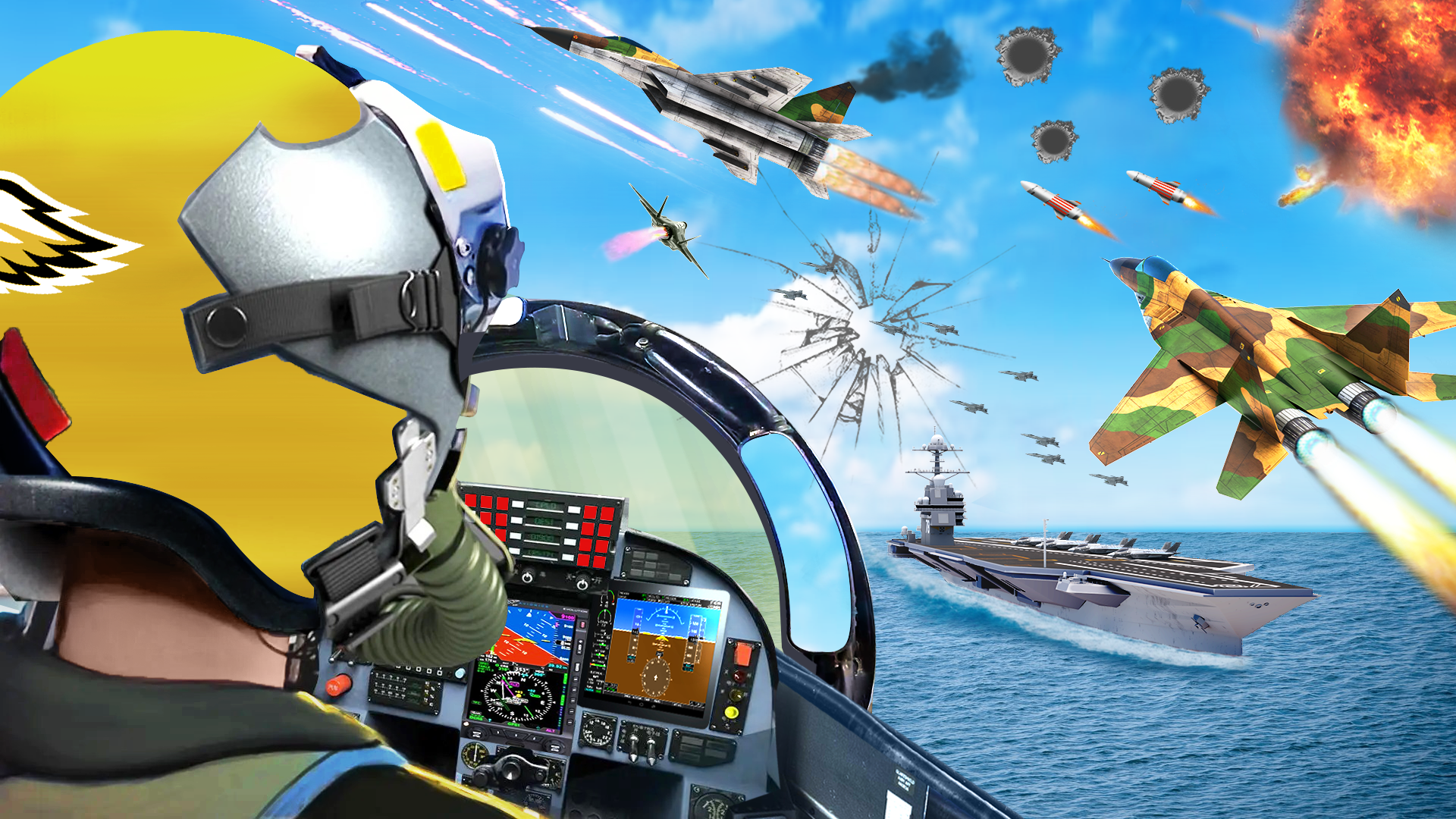 Screenshot 2 of Fighter Jet War Plane Games 