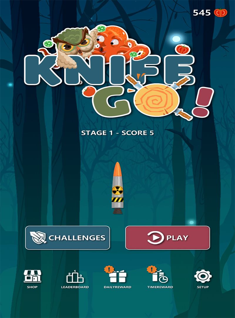 Knife Strike - Knife Game to Hit ภาพหน้าจอเกม