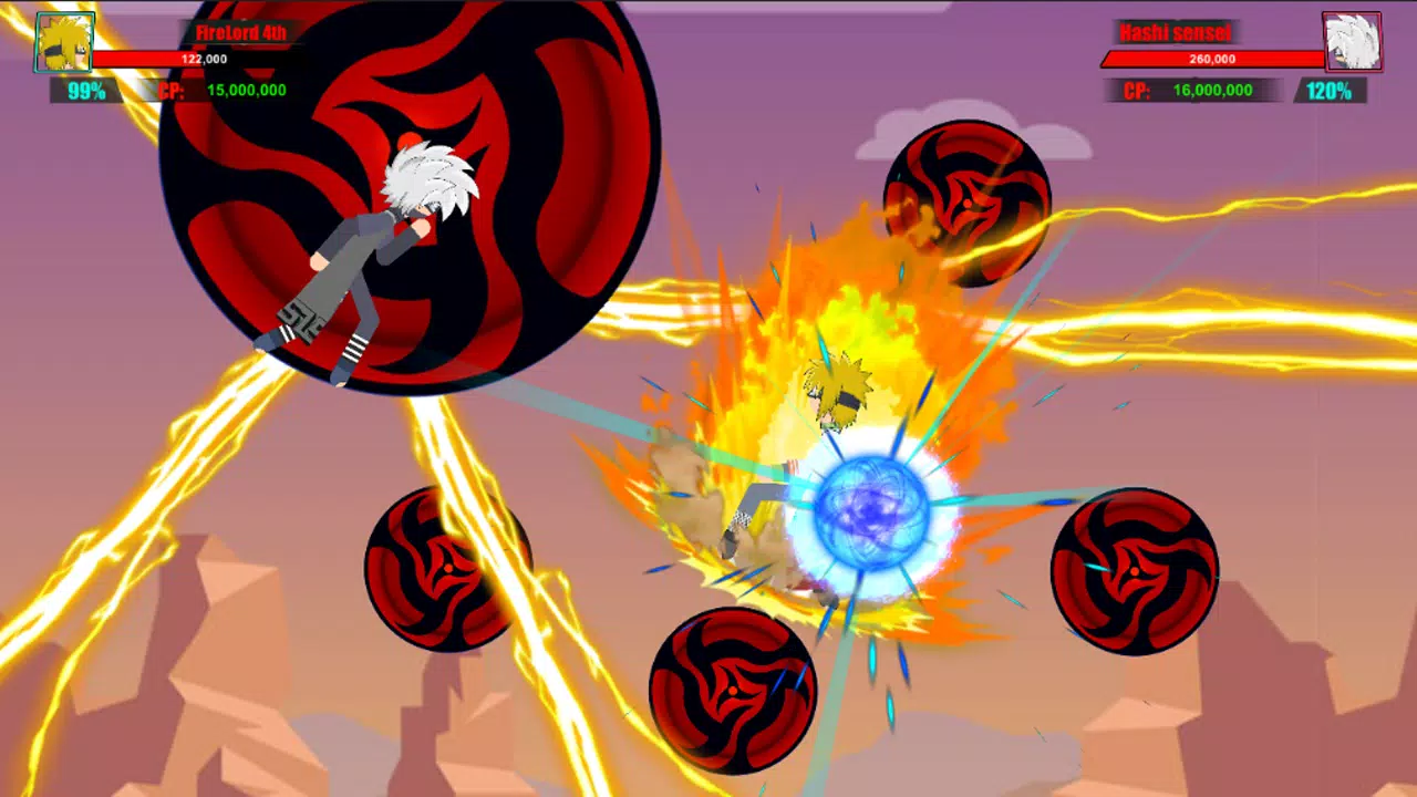 Screenshot of Stickman Ninja Fight 3v3