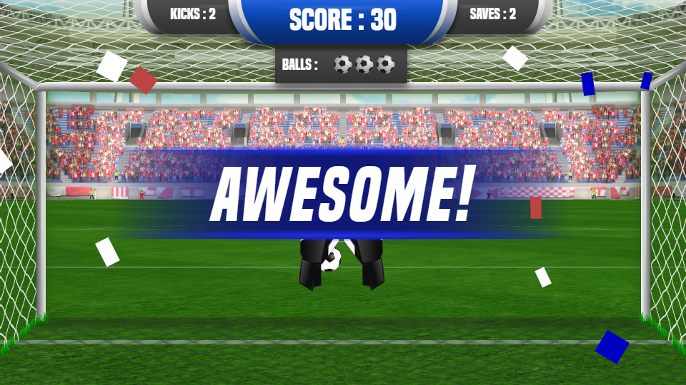 Expert Goalkeeper ภาพหน้าจอเกม