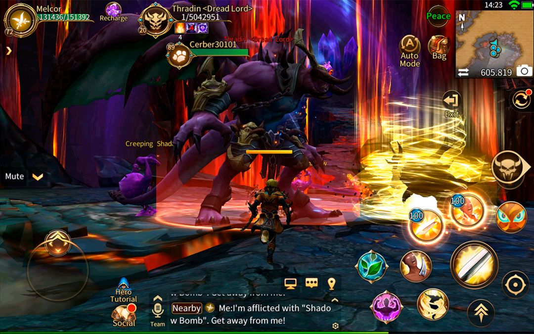 Screenshot of Era of Legends - Magic MMORPG