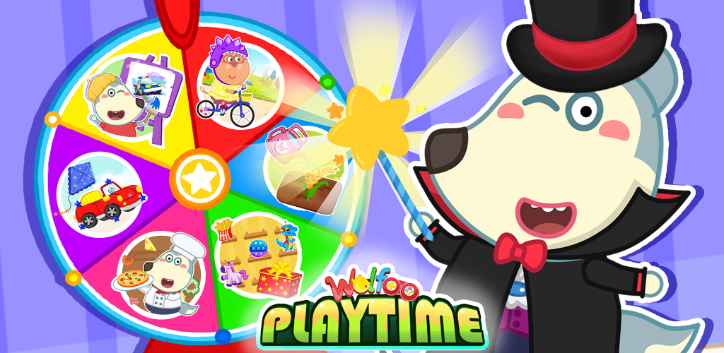 Screenshot of the video of Wolfoo Playtime School Stories