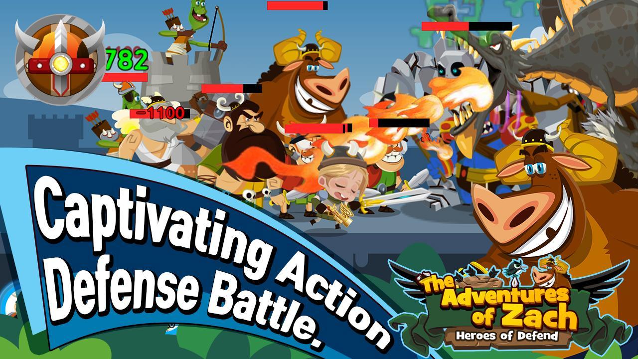 Cuplikan Layar Game Adventure Of Zach - Heroes Of 