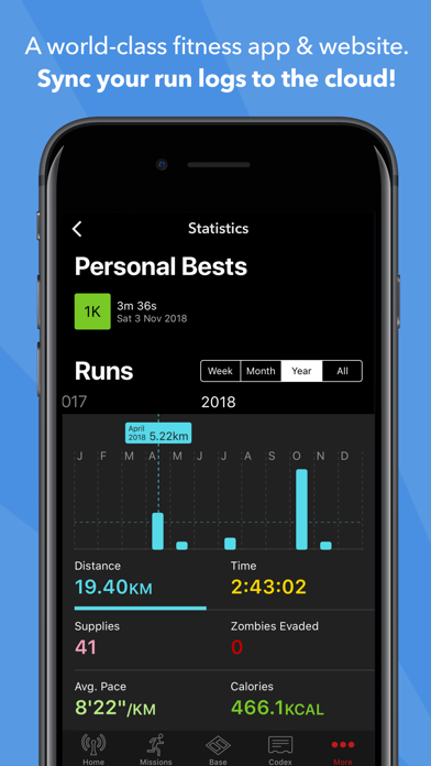 Zombies, Run! Game Screenshot