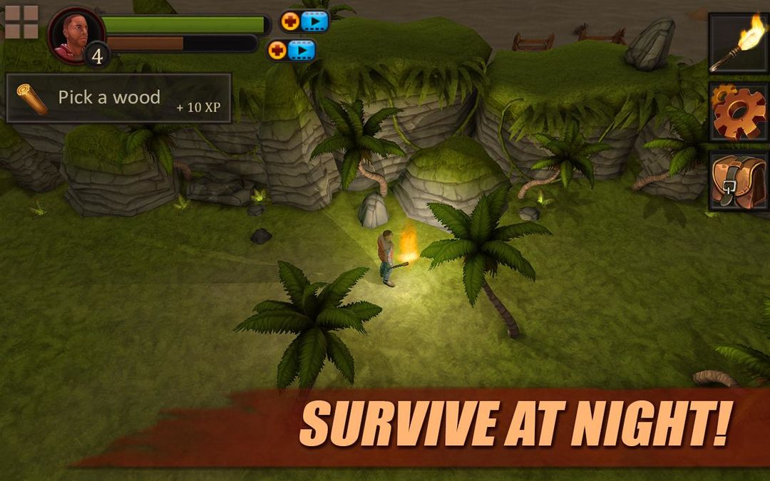 Survival Game: Lost Island 3D 게임 스크린 샷