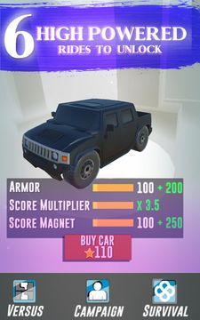 DodgeFall Racing Game Screenshot