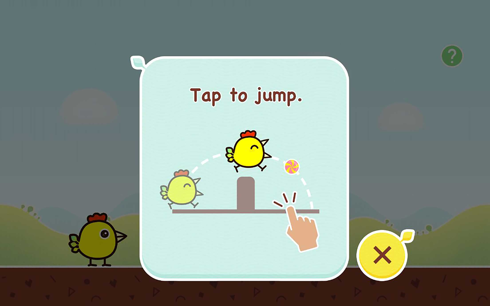 Chicken Run - Happy Chick Jump Game Screenshot
