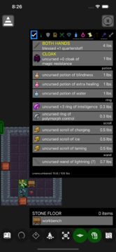 Pathos: Nethack Codex Game Screenshot