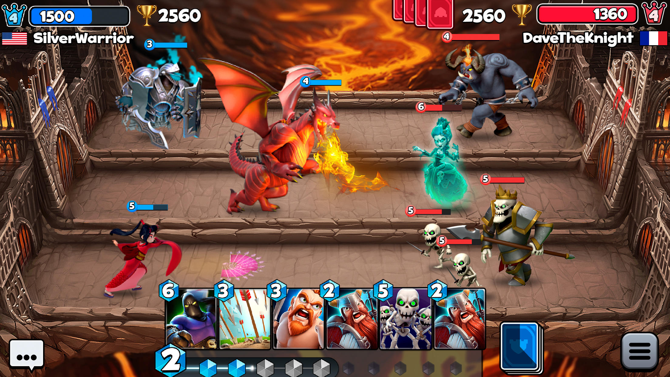 Castle Crush：Epic Battle Game Screenshot