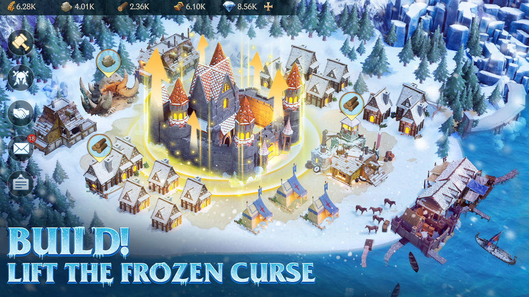 Screenshot of Puzzles & Chaos: Frozen Castle