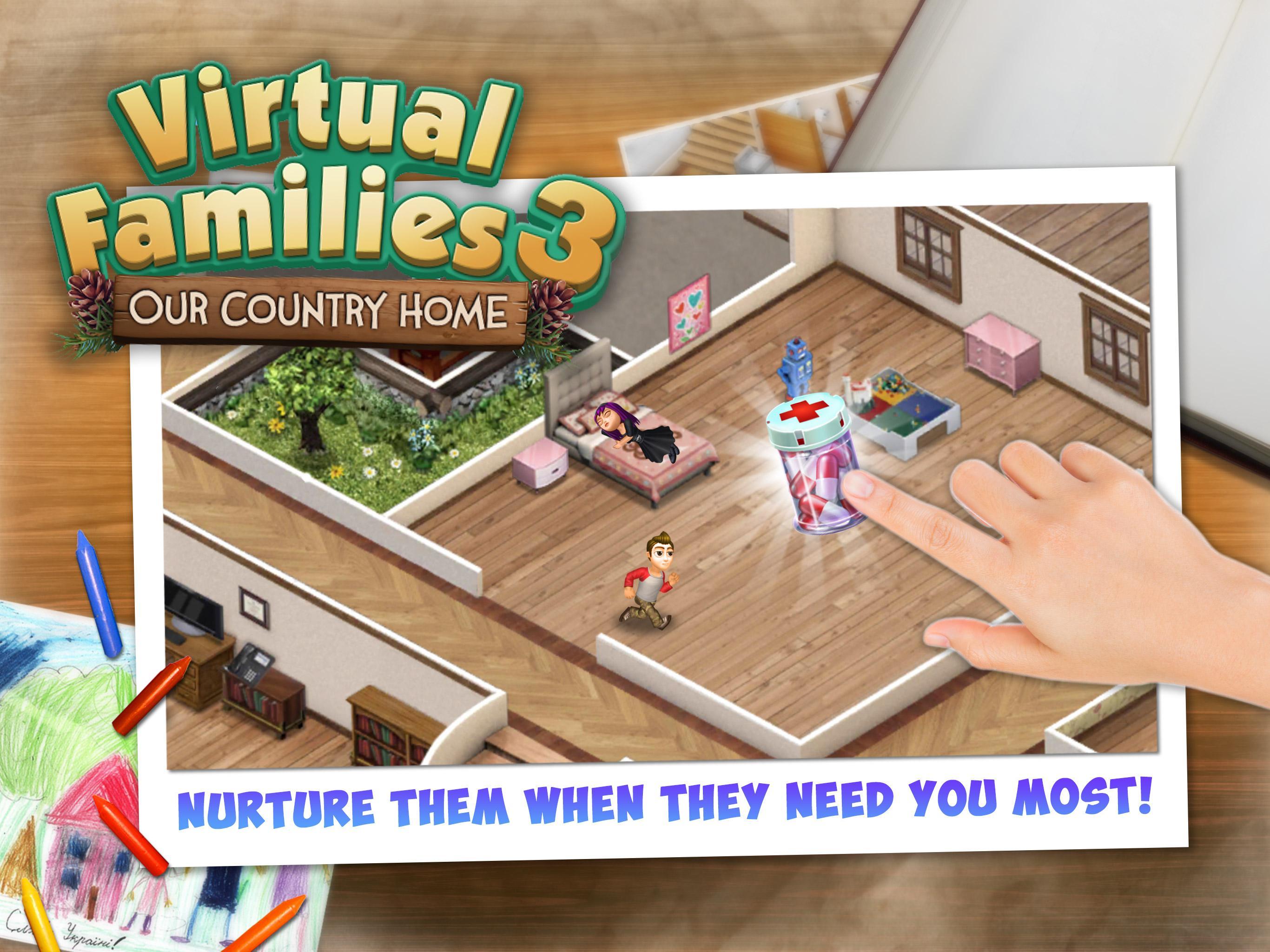 Virtual Families 3 ゲームのスクリーンショット