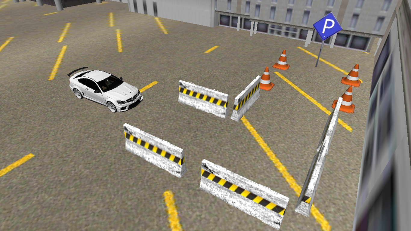 C63 Driving Simulator Game Screenshot