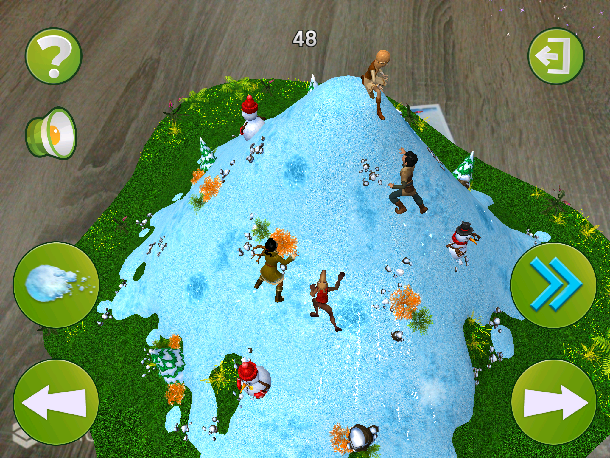 눈의 여왕3 Game Screenshot