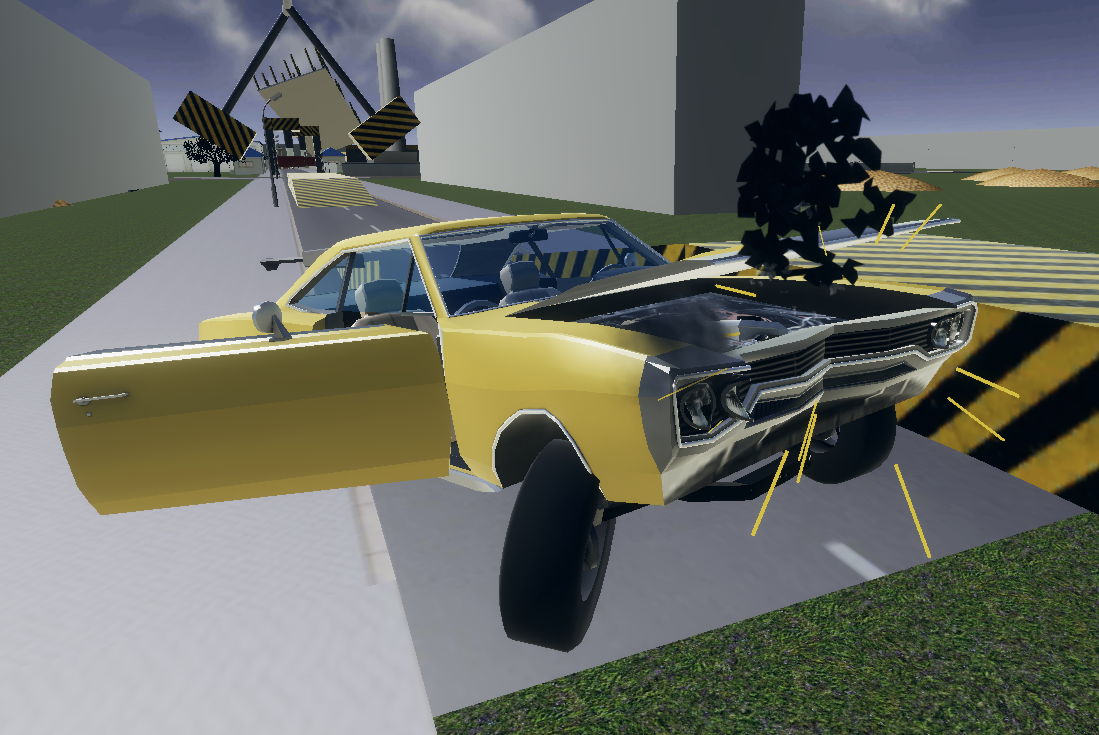 Crash Car Driving 2023 Game Screenshot