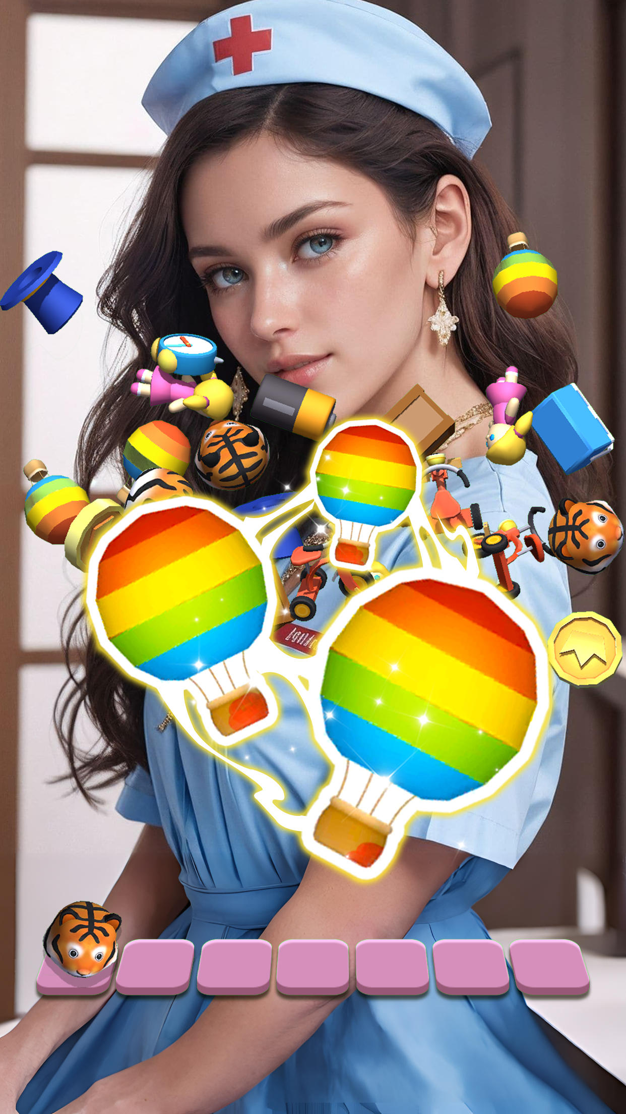 Date Match 3D-Sexy Triple Game ภาพหน้าจอเกม