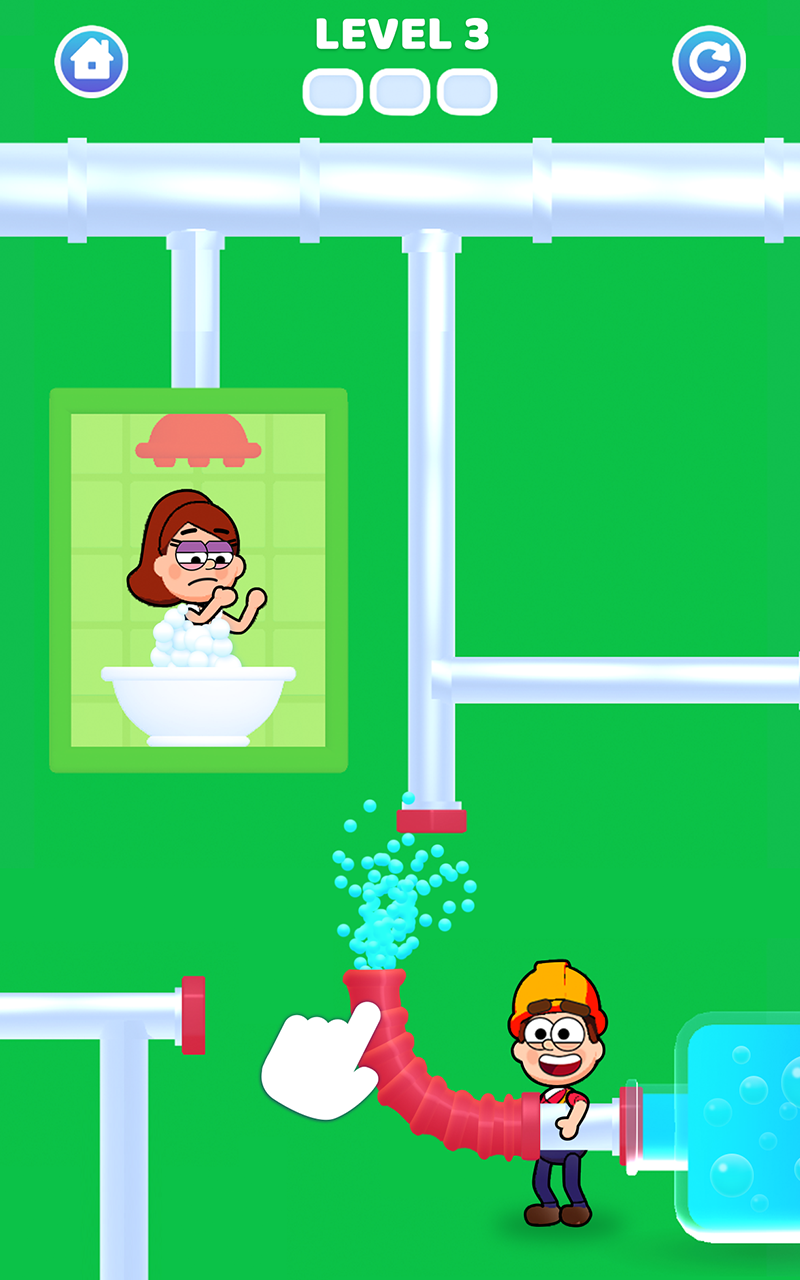 Plumber Masters Game Screenshot