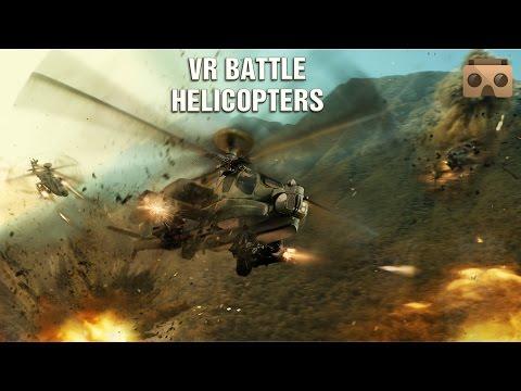 Screenshot of the video of VR Battle Helicopters