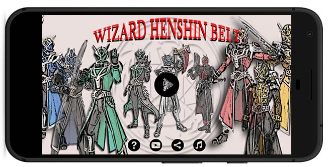 Screenshot of Wizard Henshin Belt