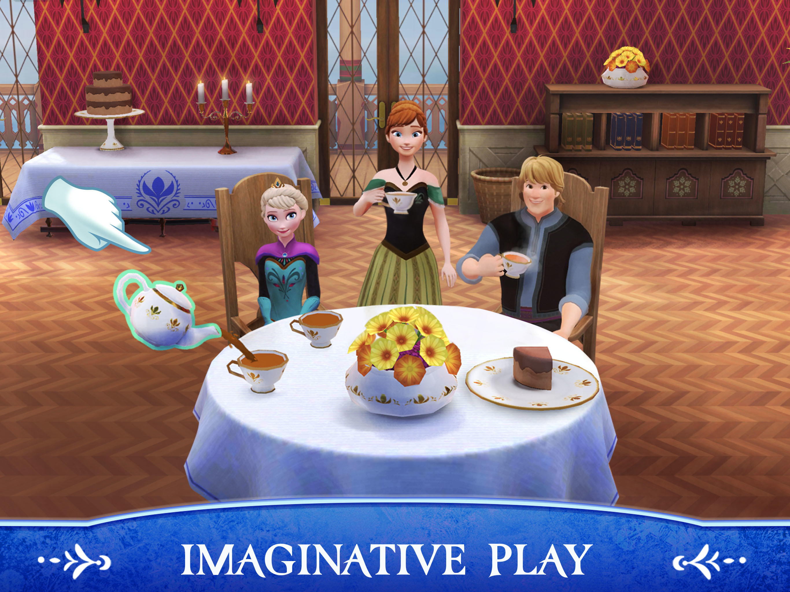 Disney Frozen Royal Castle Game Screenshot