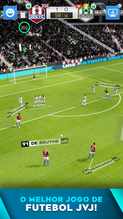 Captura de Tela do Jogo Ultimate Draft Soccer