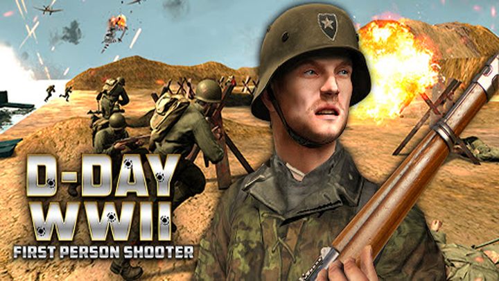 Jogos do Exército do Dia D 2ª Guerra Mundial versão móvel andróide
