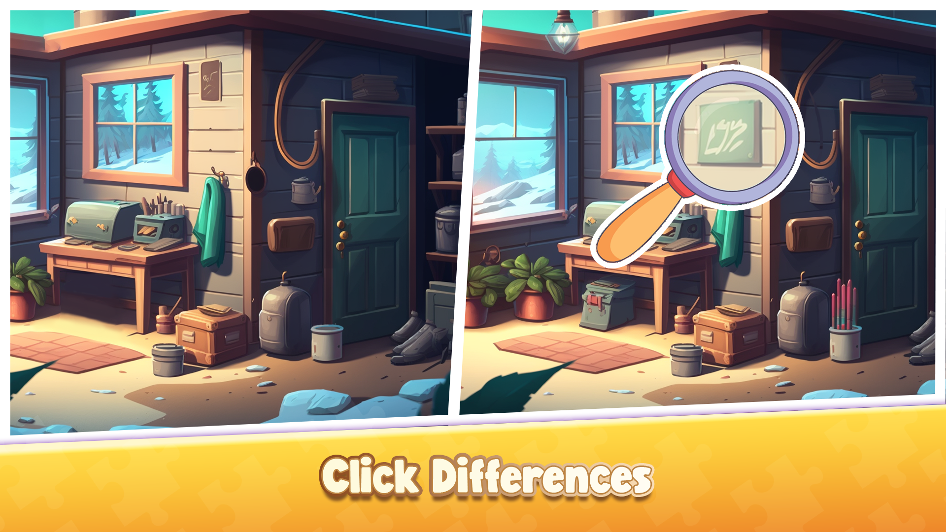 Click Differences - Home Spot Game Screenshot