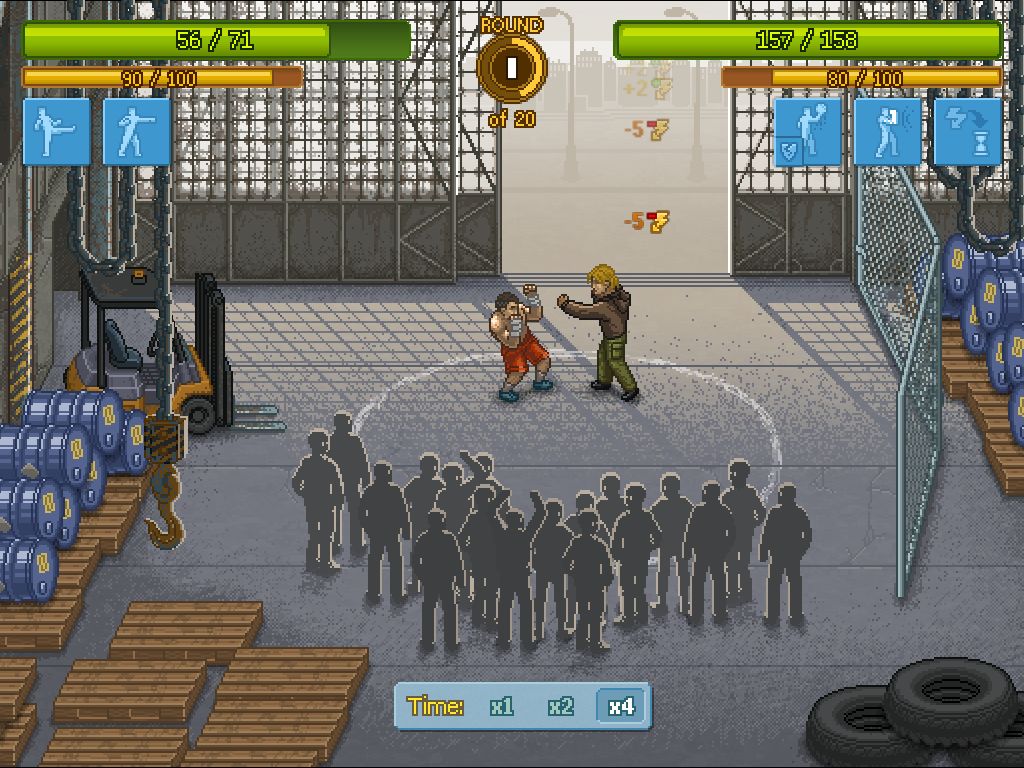 Punch Club: Fights ภาพหน้าจอเกม
